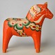Pegasus – Kunst - Antik - Design presents: Antique painted Dalar horse, 19th century. Sweden.