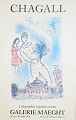 L'Art presents: Marc Chagall, exhibition poster for Galerie Maeght.