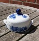 Antikkram presents: Blue Flower Plain Danish China porcelain. Covered butter jar No 8139