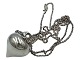 Georg Jensen sterling silverYear pendant 2010 with necklace