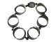 N.E. From sterling silverModern bracelet from 1950-1960