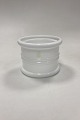 Danam Antik presents: Holmegaard Farmacy Flowerpot in white glass