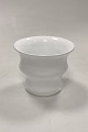 Danam Antik presents: Holmegaard Karen Blixen Flowerpot in white glass