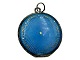 SilverSmall locket with light blue enamel from ...