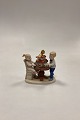 Danam Antik presents: Royal Copenhagen Christmas Figurine - Boy and Girl with Nativity Scene No. 294