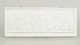 L'Art presents: Royal Copenhagen biscuit relief after Thorvaldsen, wall relief.