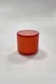 Danam Antik presents: Holmegaard Palet / Carnaby small orange Jar without lid