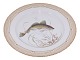 Antik K presents: Flora DanicaDinner plate with fish 25.5 cm. #3549