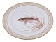 Antik K presents: Flora DanicaDinner plate with fish 25.5 cm. #3549