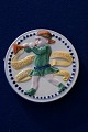 Antikkram presents: Childrens Help Day's plate 1912 in relief by Danish Aluminia