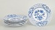 L'Art presents: Stadt Meissen, set of six salad plates.