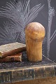 K&Co. presents: Decorative, antique mini hat head in carved wood with a really nice patina...