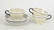 Jackie Lynd for Rörstrand, set of three teacups with ...