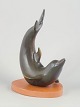 L'Art presents: Gunnar Nylund for Rörstrand, dolphin figure.