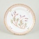 L'Art presents: Royal Copenhagen Flora Danica, side plate.