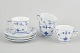 L'Art presents: Royal Copenhagen Blue Fluted Plain, set of four coffee cups with saucers.