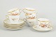 Royal Copenhagen brown rose, set of six coffee cups with ...