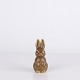 Osted Antik & Design presents: Knud Basse Rabbit Figure in Glazed Ceramic, Danish Design, 1960s