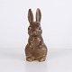 Osted Antik & Design presents: Knud Basse Hare Figure in Glazed Ceramic, Danish Design, 1960s