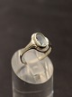 830 silver ring with clear stone