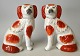 Pair of Staffordshire dogs, 19th century England.