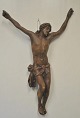 The suffering Christ. Painted plaster, 19th century.