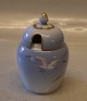 Klosterkælderen presents: 172 Marmalade box with lid 13 cm B&G Seagull Porcelain with gold