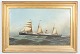 Antonio Jacobsen, marine painting, listed ...