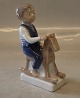 Klosterkælderen presents: 5196 RC Boy on a rocking horse Hanne Warming 13 cm Royal Copenhagen