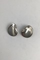 Danam Antik presents: Georg Jensen Sterling Silver Earrings (Clips) No. 14558 Per Hertz