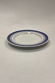 Danam Antik presents: Royal Copenhagen/Aluminia Blue Tranquebar Lunch Plate without flowers No. 946