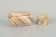 L'Art presents: Italian alabaster, boxes from the 1940s.