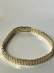 Antik Huset presents: Brick Bracelet 7 Rows 14 Karat Gold Length 18.5 cm.
