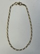 Antik Huset presents: Figaro Bracelet 14 Karat Gold. Length 19.5 cm.