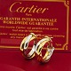 Antik Damgaard-Lauritsen presents: Cartier; Pair of medium Trinity earrings in 18k gold