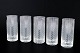 L'Art presents: Bjørn Wiinblad for Rosenthal, set of five “Romanze” glasses.