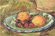 French artist, oil on board, signed illegibly, 1958.