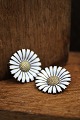 Old Marguerite / Daisy earrings in sterling silver and ...