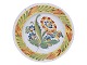 Antik K presents: KellinghusenRound plater with flowers 19th century