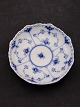 Middelfart Antik presents: Royal blue fluting full lace bowl on foot 1/1023