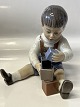 Antik Huset presents: Dahl Jensen figurine, boy with blocks.Decoration No. 1167.