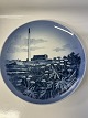 Antik Huset presents: Royal Copenhagen Plate Motif from the West Incineration.Measures 18 cm.
