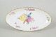 L'Art presents: Royal Copenhagen Saxon flower, oval tray.