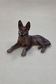 Danam Antik presents: Dahl Jensen Figurine of German Shepherd Dog No. 1130