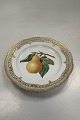 Danam Antik presents: Royal Copenhagen Flora Danica Fruit Plate No. 429/3554.