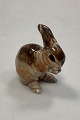 Danam Antik presents: German ceramic figurine Sitting Hare No. 502 Eduard Klablena