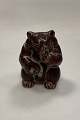 Danam Antik presents: Royal Copenhagen Stoneware Figurine of Sitting Bear No. 20185