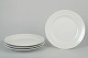 L'Art presents: Axel Salto for Royal Copenhagen, set of four dinner plates.