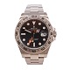 Rolex Explorer II 216570 year 2021 with black dial. With box and papers dated 25.04.21. D: 42mm