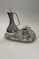 Danam Antik presents: Georg Jensen Sterling Silver Coffee Set with tray No 1015 Sigvard Bernadotte